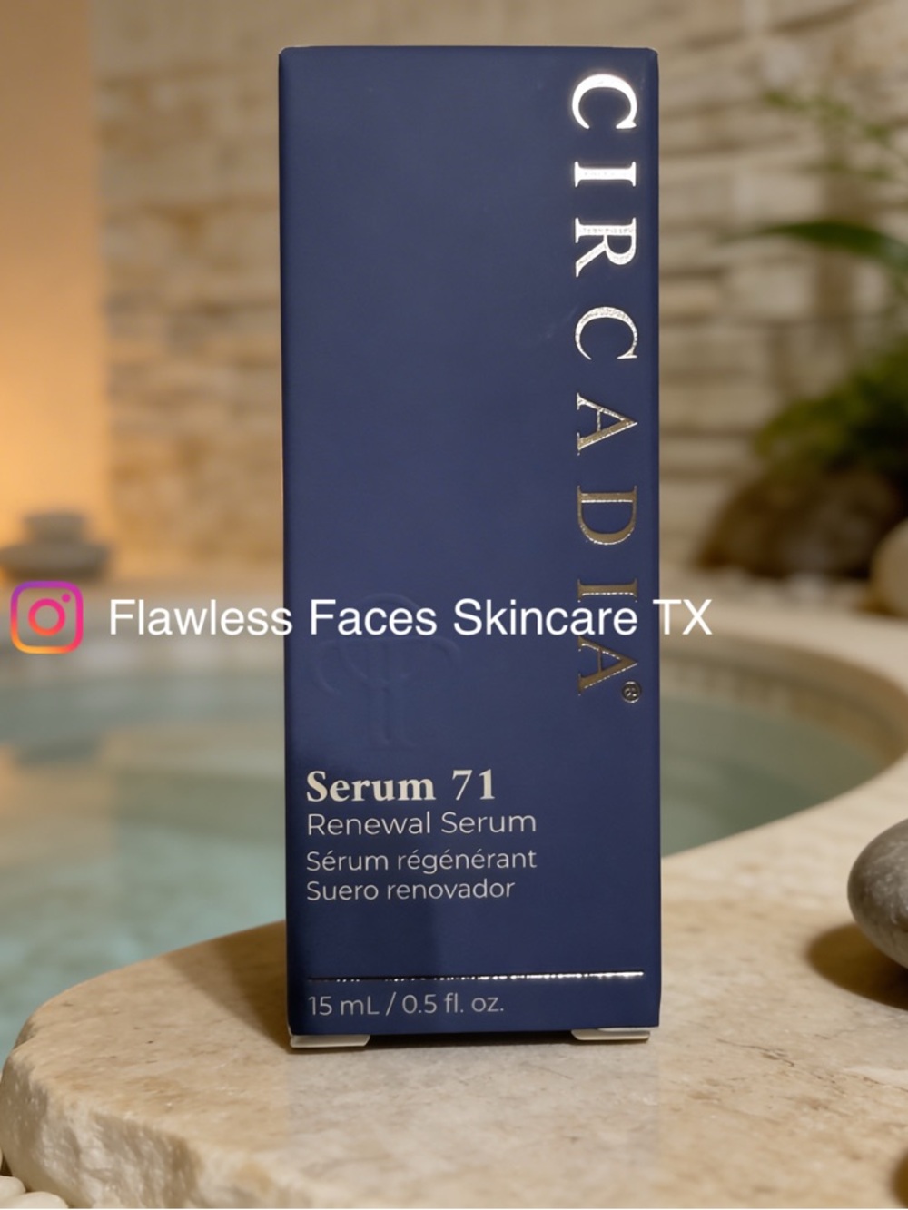 Circadia Serum 71 Renewal Serum — exp 8/28 - NIB - 0.5oz